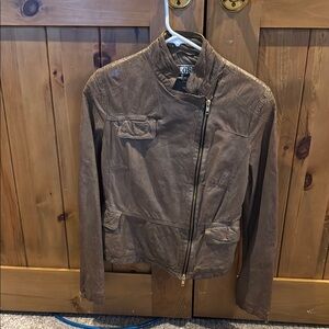 Woman’s Small butter soft Brown Leather Jacket